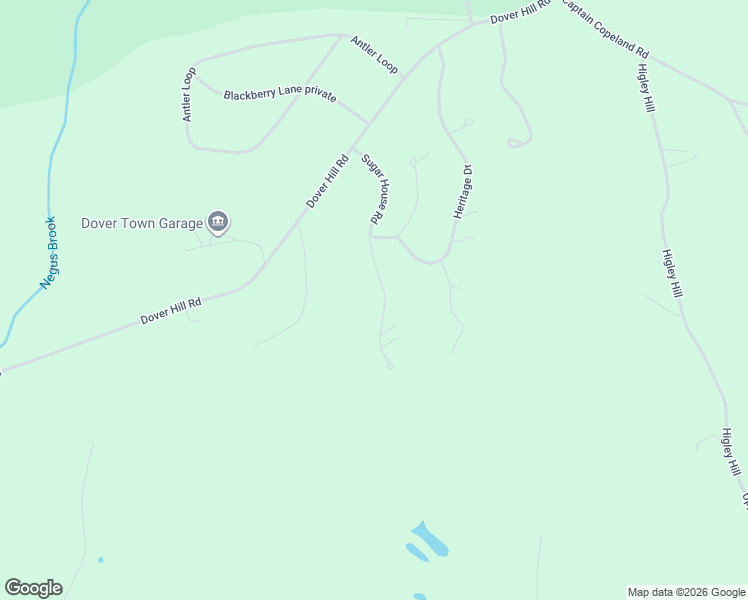 map of restaurants, bars, coffee shops, grocery stores, and more near 42 Sugar House Road in Dover