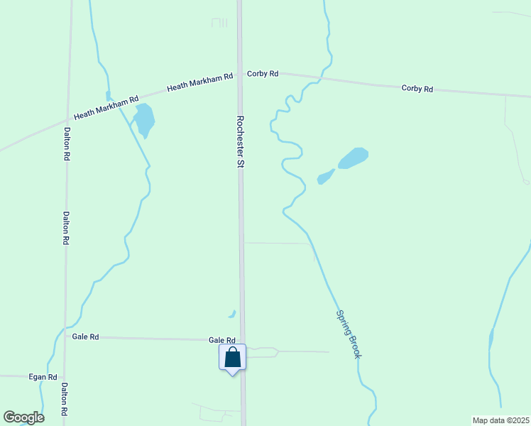 map of restaurants, bars, coffee shops, grocery stores, and more near 1325 Rochester Street in Lima