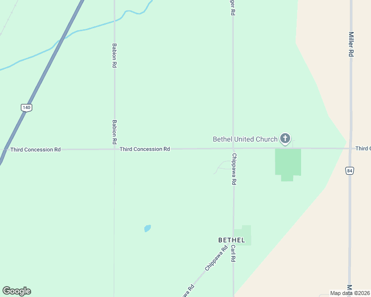 map of restaurants, bars, coffee shops, grocery stores, and more near 1022 Third Concession Road in Port Colborne
