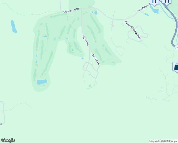 map of restaurants, bars, coffee shops, grocery stores, and more near 8 Partridge Run Road in Dover