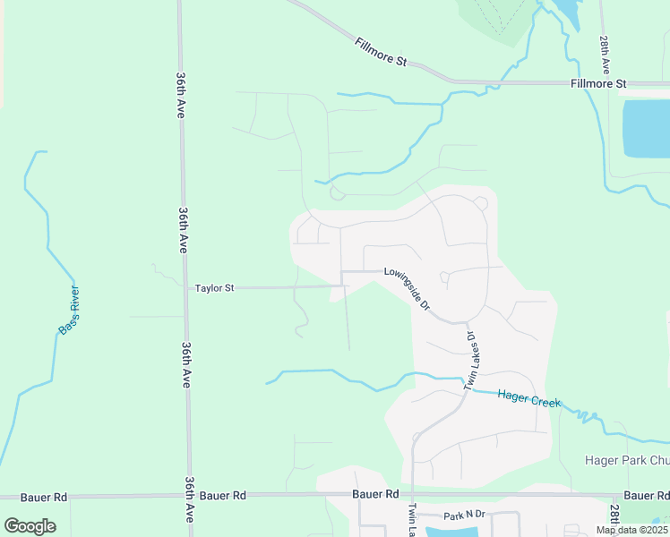 map of restaurants, bars, coffee shops, grocery stores, and more near 8835 Abbington Drive in Georgetown Township