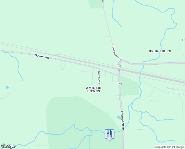 map of restaurants, bars, coffee shops, grocery stores, and more near Gracefield Avenue in Fort Erie