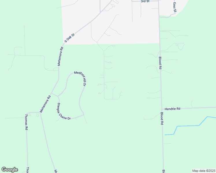 map of restaurants, bars, coffee shops, grocery stores, and more near 4427 Brown Road in Metamora