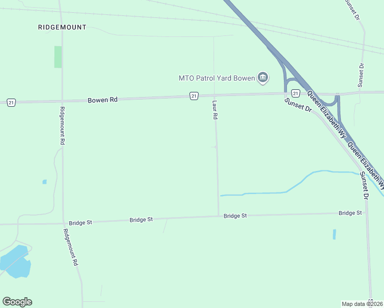 map of restaurants, bars, coffee shops, grocery stores, and more near 1992 Laur Road in Fort Erie