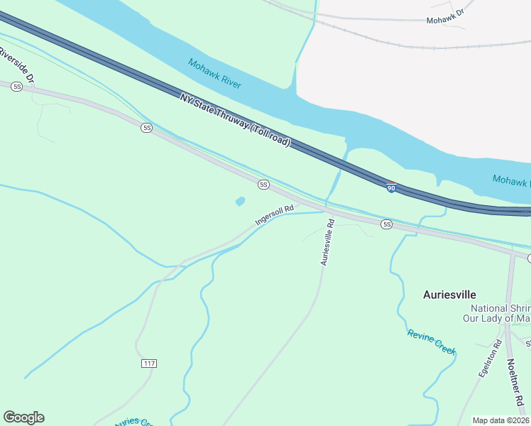 map of restaurants, bars, coffee shops, grocery stores, and more near in Auriesville