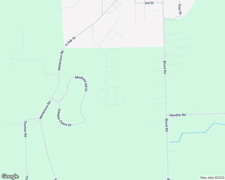 map of restaurants, bars, coffee shops, grocery stores, and more near 4427 Brown Road in Metamora
