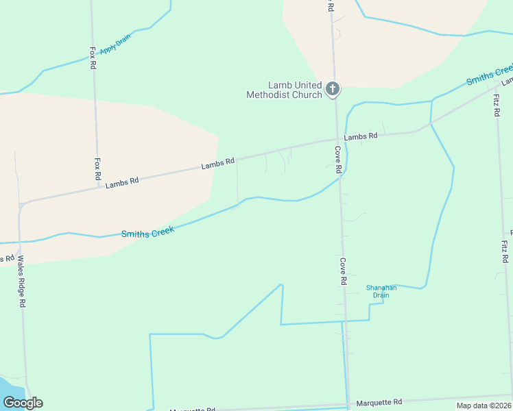 map of restaurants, bars, coffee shops, grocery stores, and more near 9777 Lambs Road in Goodells