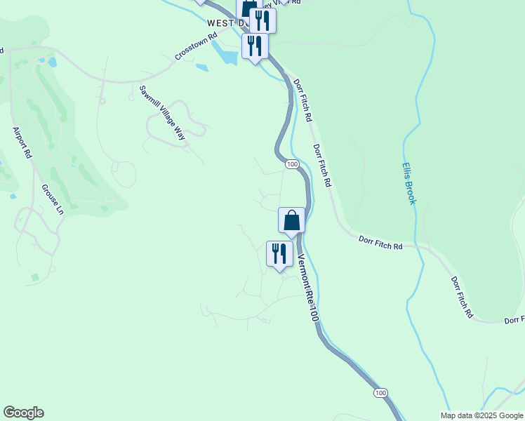 map of restaurants, bars, coffee shops, grocery stores, and more near 10C Dover Green Loop in Dover