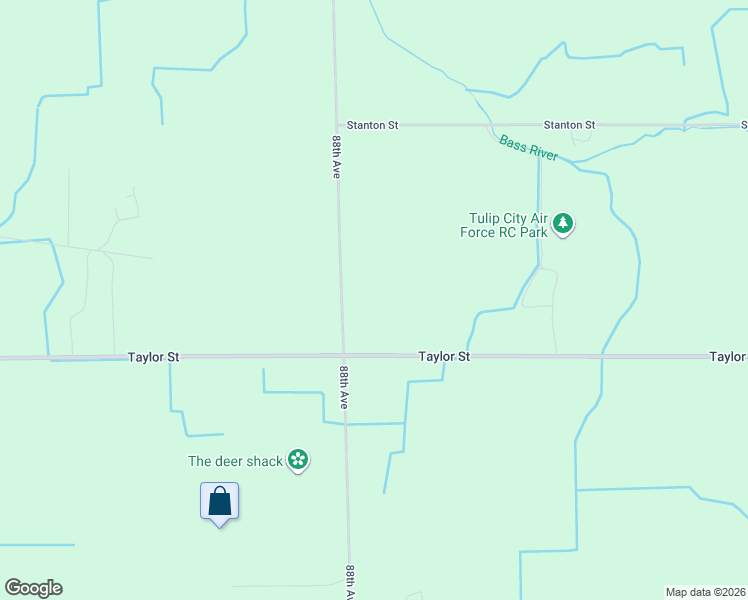 map of restaurants, bars, coffee shops, grocery stores, and more near 8878 88th Avenue in Zeeland