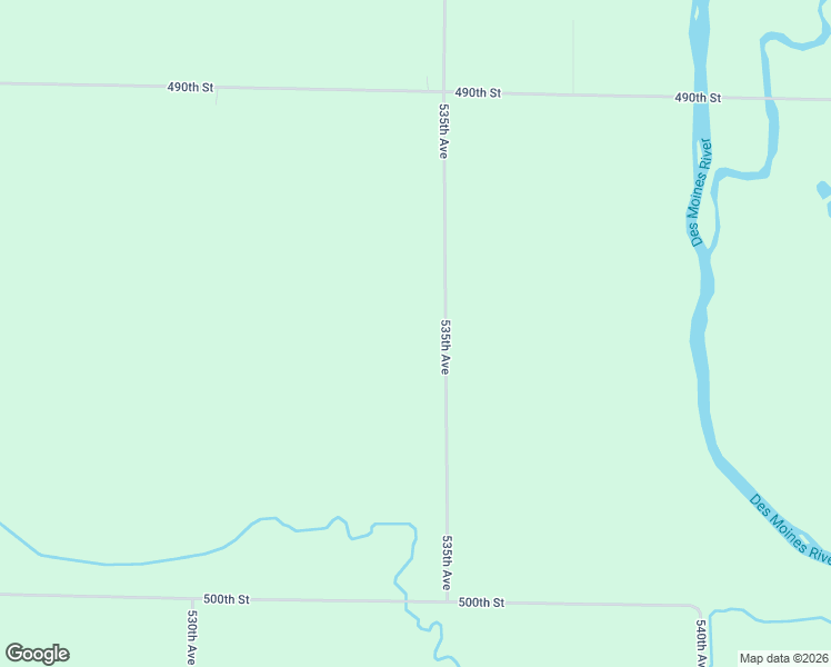map of restaurants, bars, coffee shops, grocery stores, and more near 4947 535th Avenue in West Bend