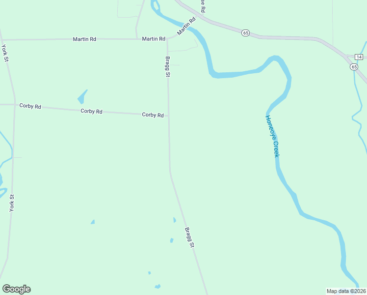 map of restaurants, bars, coffee shops, grocery stores, and more near 1301 Bragg Street in Lima