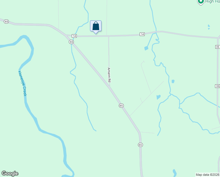 map of restaurants, bars, coffee shops, grocery stores, and more near 2052 New York 65 in Bloomfield