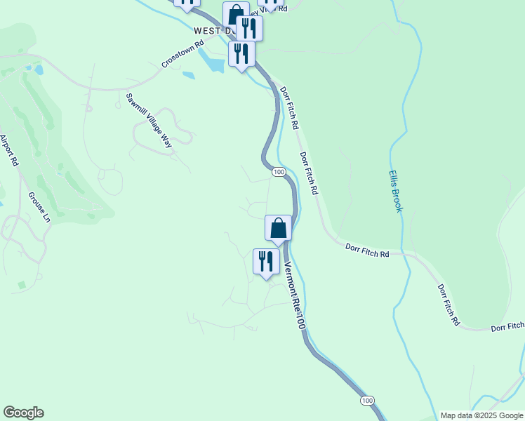 map of restaurants, bars, coffee shops, grocery stores, and more near 28 Dover Green Road in Dover