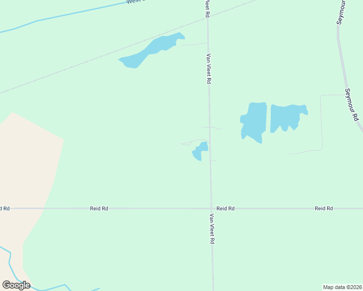 map of restaurants, bars, coffee shops, grocery stores, and more near 6392 Van Vleet Road in Swartz Creek