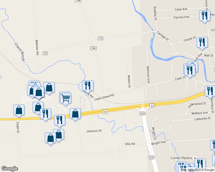 map of restaurants, bars, coffee shops, grocery stores, and more near 6484 Beech Tree Rd in Auburn