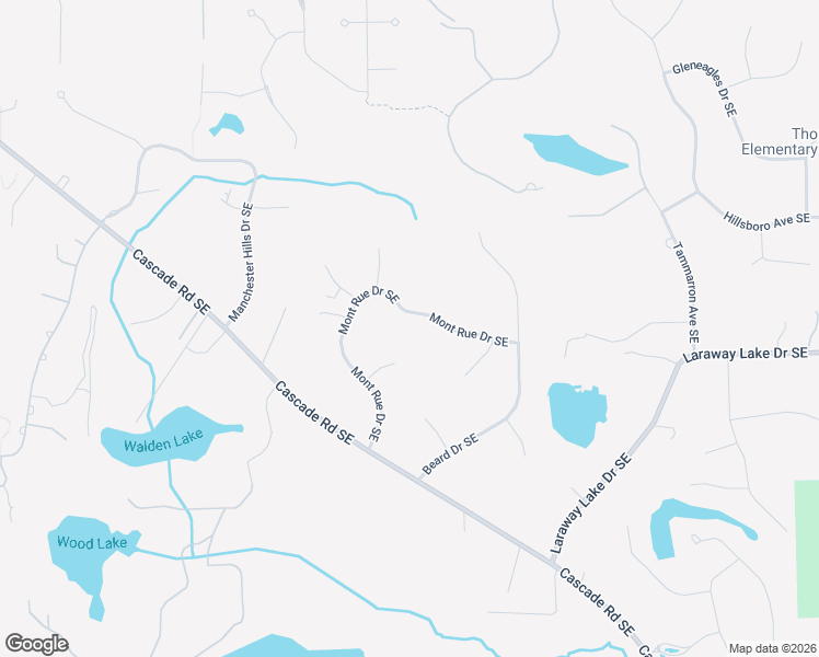 map of restaurants, bars, coffee shops, grocery stores, and more near 6145 Chamonix Court Southeast in Grand Rapids