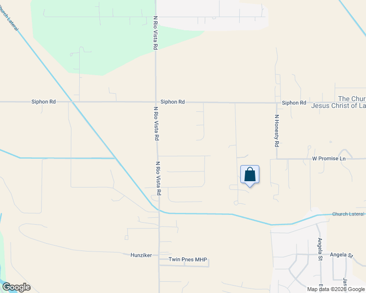 map of restaurants, bars, coffee shops, grocery stores, and more near 11757 North Rio Vista Road in Pocatello