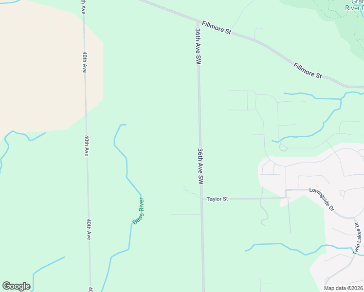 map of restaurants, bars, coffee shops, grocery stores, and more near 9000 36th Avenue in Georgetown Township