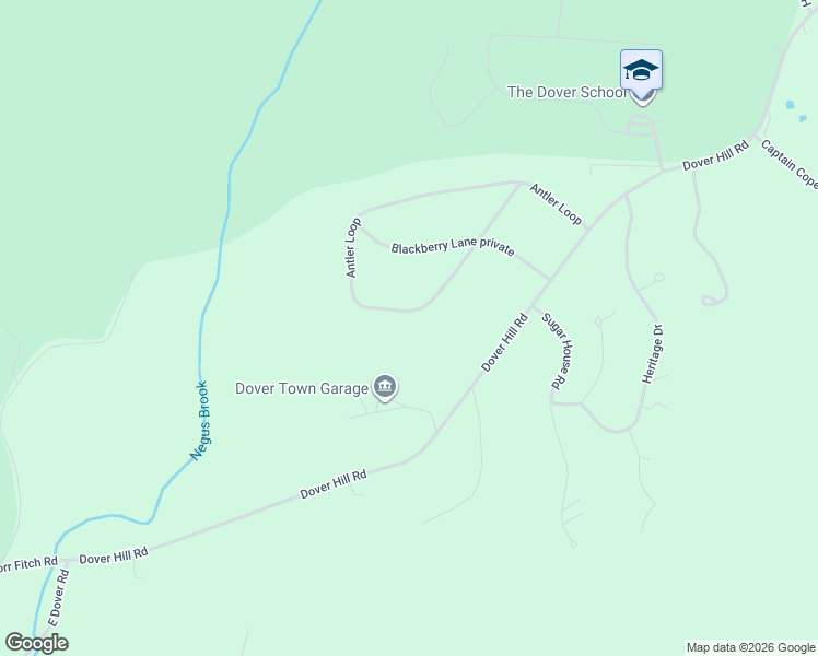 map of restaurants, bars, coffee shops, grocery stores, and more near 82 Antler Loop in Dover