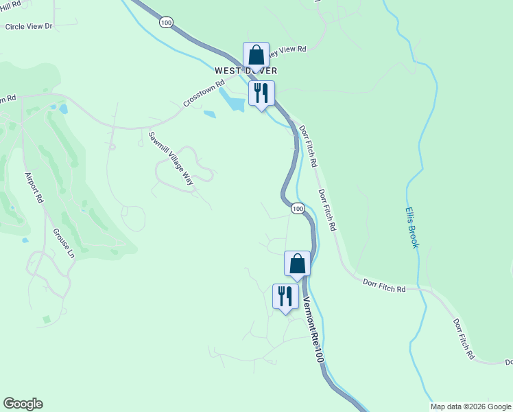 map of restaurants, bars, coffee shops, grocery stores, and more near 11 Waldwinkle Road in Dover