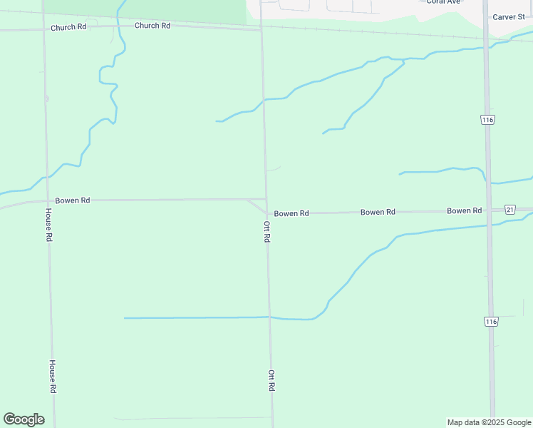 map of restaurants, bars, coffee shops, grocery stores, and more near Ott Road in Fort Erie