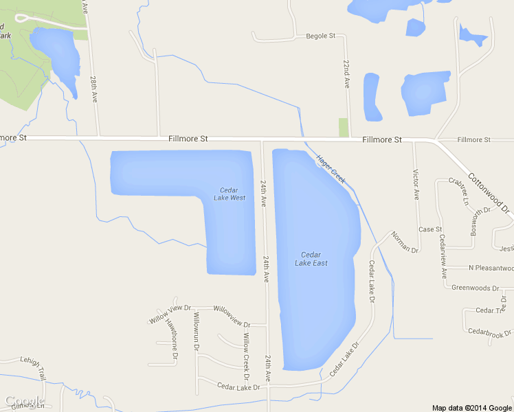 map of restaurants, bars, coffee shops, grocery stores, and more near 9031 24th Avenue in Georgetown Township