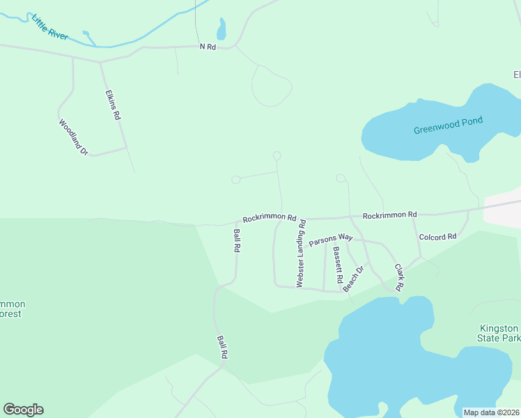 map of restaurants, bars, coffee shops, grocery stores, and more near 53 Rockrimmon Road in Kingston