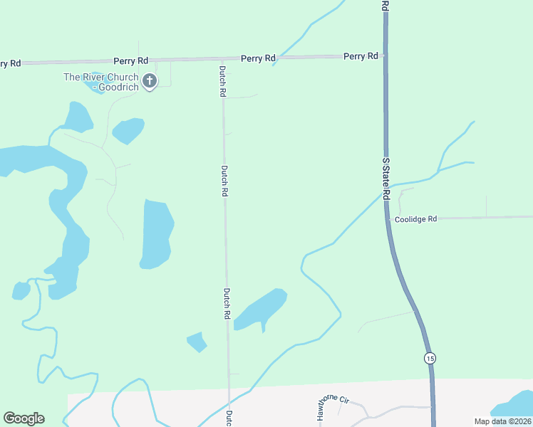 map of restaurants, bars, coffee shops, grocery stores, and more near 6509 Dutch Road in Goodrich