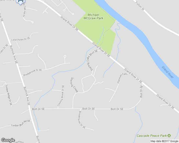 map of restaurants, bars, coffee shops, grocery stores, and more near 1741 Highgrove Drive in Ada