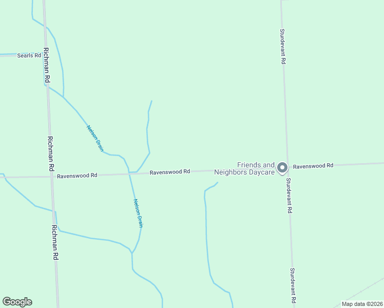 map of restaurants, bars, coffee shops, grocery stores, and more near 6770 Ravenswood Road in Smiths Creek