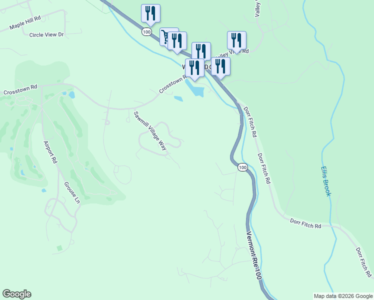 map of restaurants, bars, coffee shops, grocery stores, and more near 5 Stone Ridge Loop in Dover