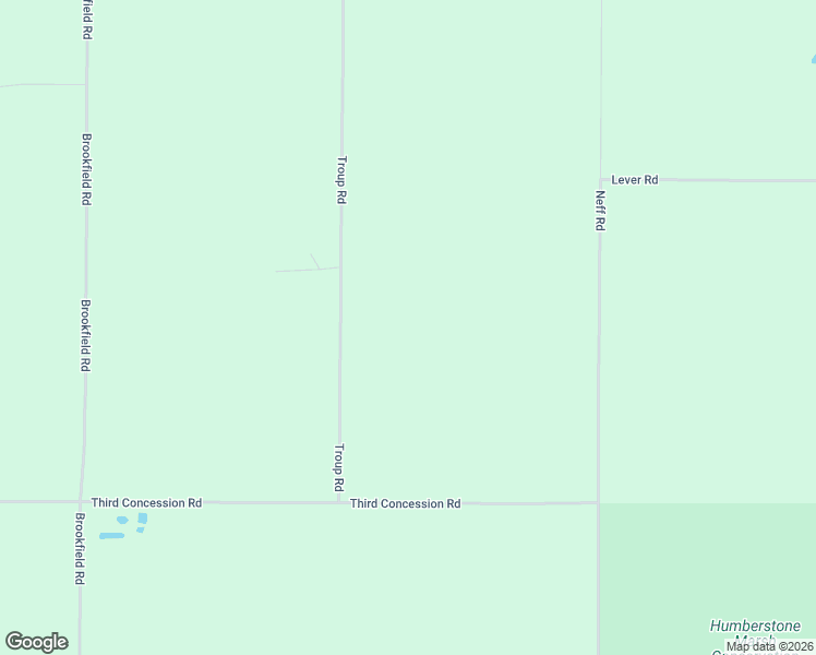 map of restaurants, bars, coffee shops, grocery stores, and more near 3439 Troup Road in Port Colborne