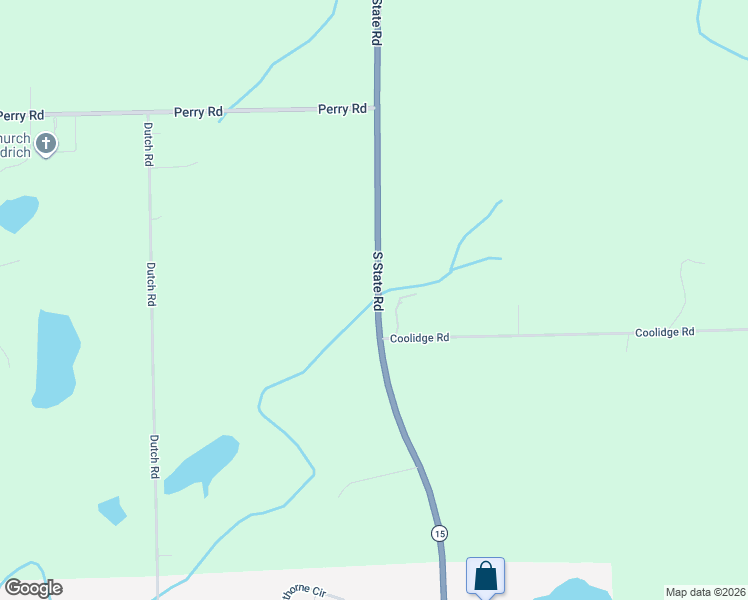 map of restaurants, bars, coffee shops, grocery stores, and more near 6856-6898 South State Road in Goodrich