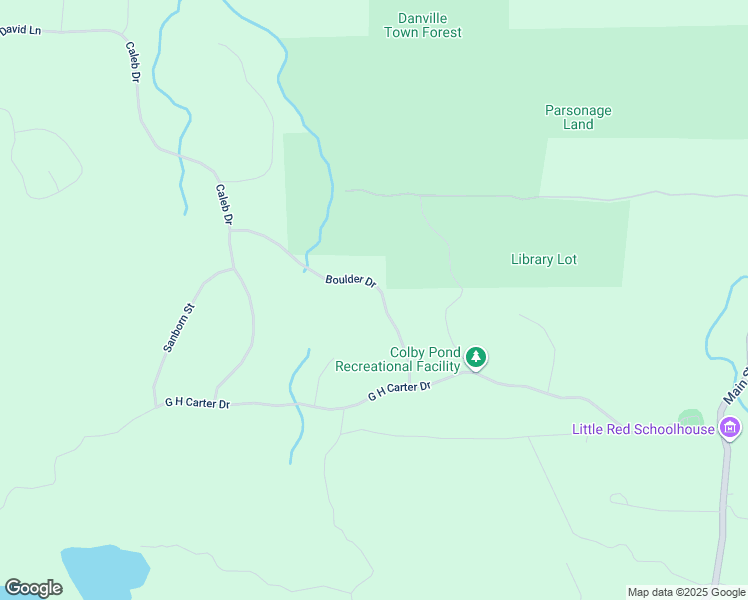 map of restaurants, bars, coffee shops, grocery stores, and more near 35 Boulder Drive in Danville