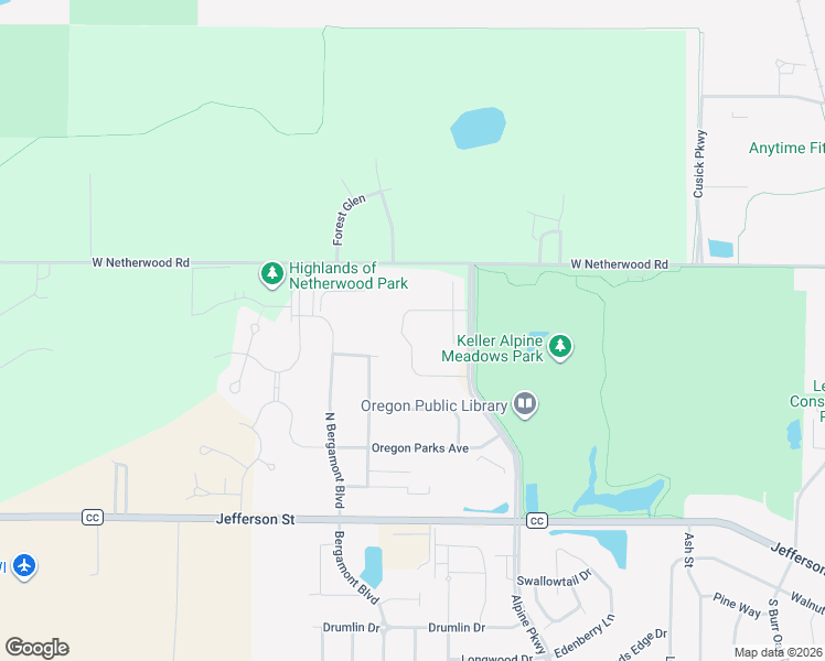map of restaurants, bars, coffee shops, grocery stores, and more near 411 Kassander Way in Fitchburg
