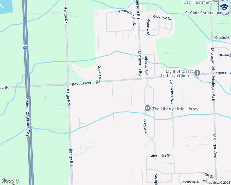 map of restaurants, bars, coffee shops, grocery stores, and more near 59 Saint Clair Boulevard in Marysville