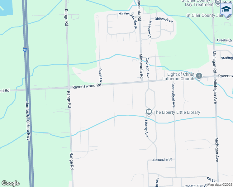 map of restaurants, bars, coffee shops, grocery stores, and more near 59 Saint Clair Boulevard in Marysville