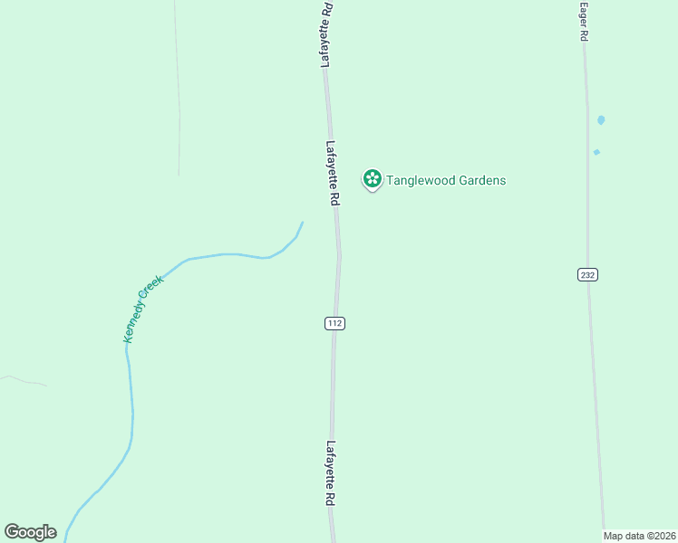 map of restaurants, bars, coffee shops, grocery stores, and more near County Road 112 in Jamesville