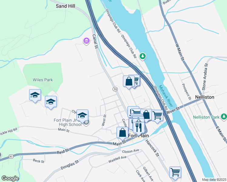 215 Canal Street, Fort Plain NY Walk Score