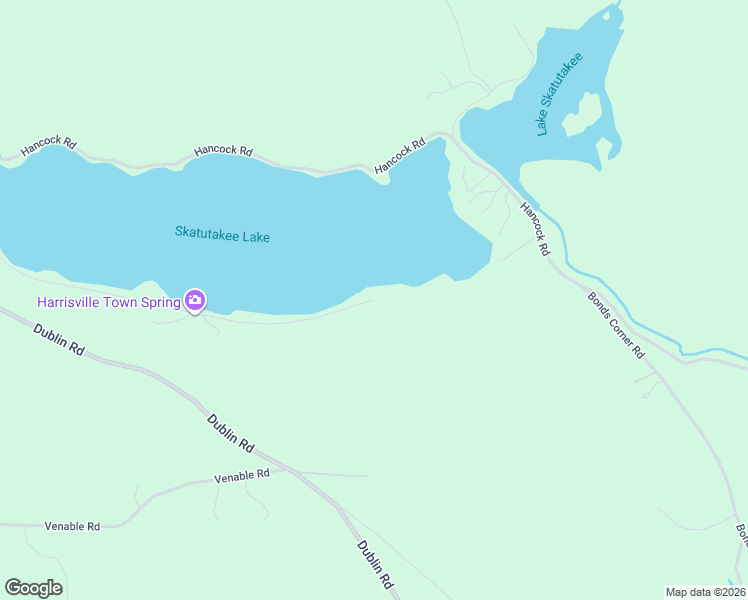 map of restaurants, bars, coffee shops, grocery stores, and more near 275 Skatutakee Lake Road in Harrisville