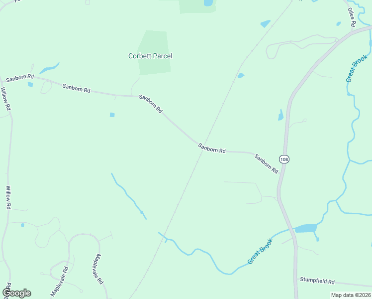 map of restaurants, bars, coffee shops, grocery stores, and more near 45 Sanborn Road in East Kingston