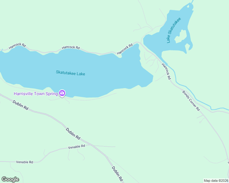 map of restaurants, bars, coffee shops, grocery stores, and more near 275-321 Skatutakee Lake Road in Harrisville