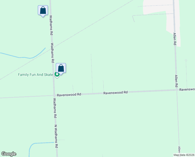 map of restaurants, bars, coffee shops, grocery stores, and more near 5296 Ravenswood Road in Smiths Creek