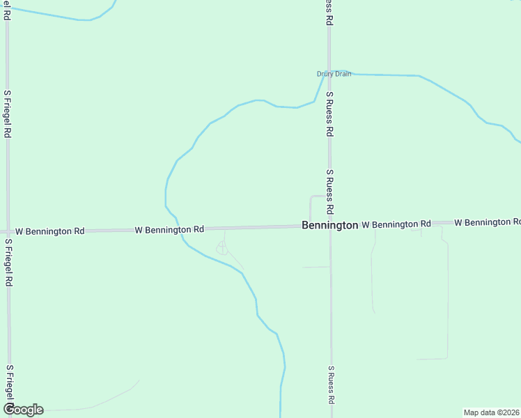 map of restaurants, bars, coffee shops, grocery stores, and more near 4226 West Bennington Road in Owosso