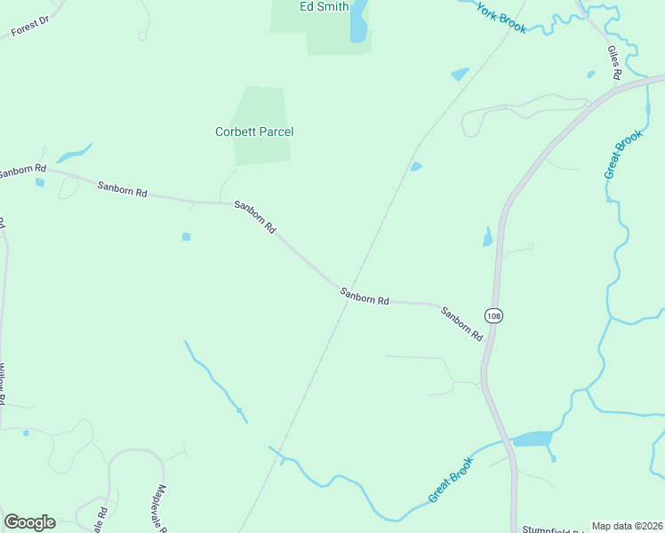 map of restaurants, bars, coffee shops, grocery stores, and more near 45 Sanborn Road in East Kingston