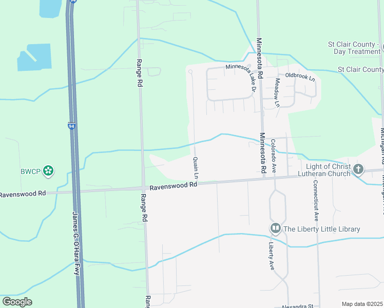 map of restaurants, bars, coffee shops, grocery stores, and more near 1065 Quain Lane in Port Huron