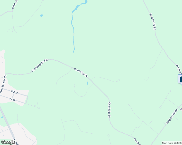 map of restaurants, bars, coffee shops, grocery stores, and more near 43 Overledge Drive in Derry