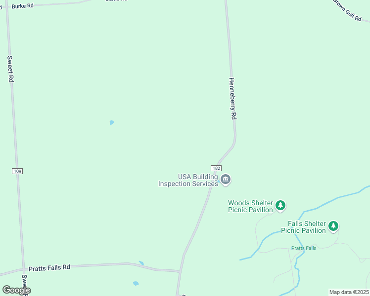 map of restaurants, bars, coffee shops, grocery stores, and more near 3413 Henneberry Road in Jamesville