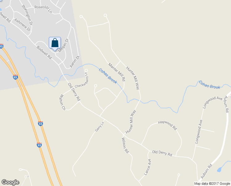 map of restaurants, bars, coffee shops, grocery stores, and more near 2 Homestead Lane in Londonderry