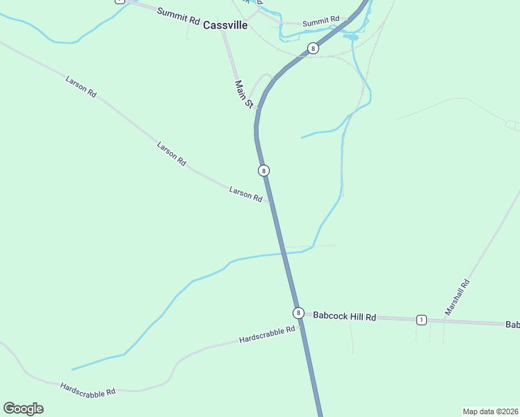 map of restaurants, bars, coffee shops, grocery stores, and more near 1531 Highway 8 in Cassville